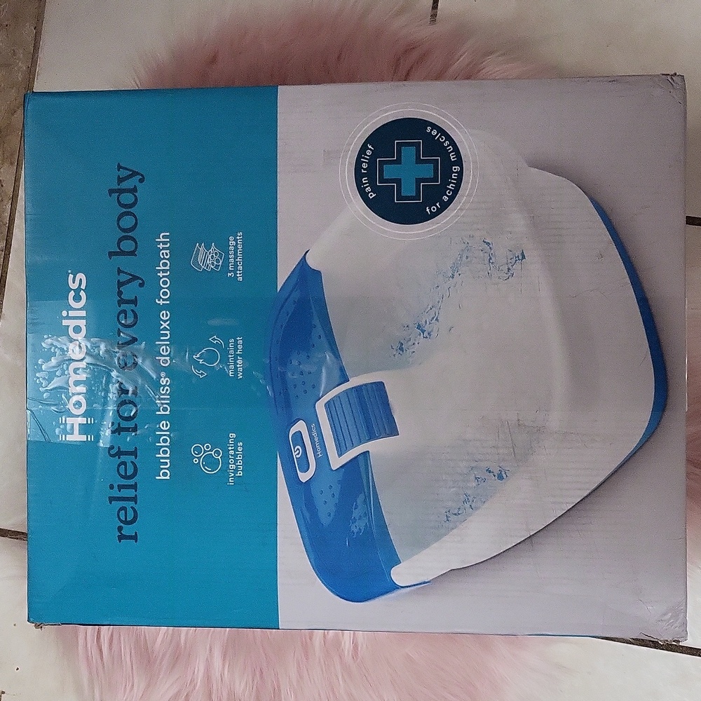 SALE!! Brand New HOMEDICS DELUXE FOOTBATH SPA
